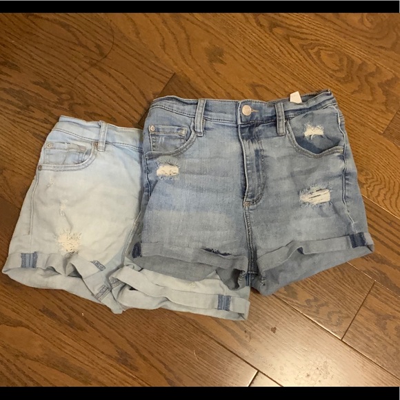 Garage High Rise Distressed Jean Short Bundle - Picture 2 of 7